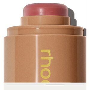 RHODE Blush Stick in tan line